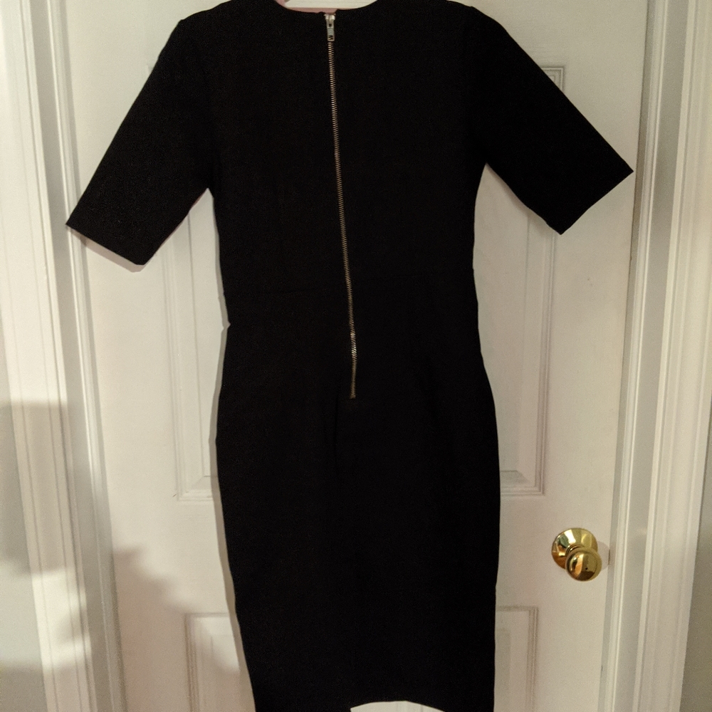 NWOT Reformation Sleek Black Dress, Size 4 - Picture 5 of 5